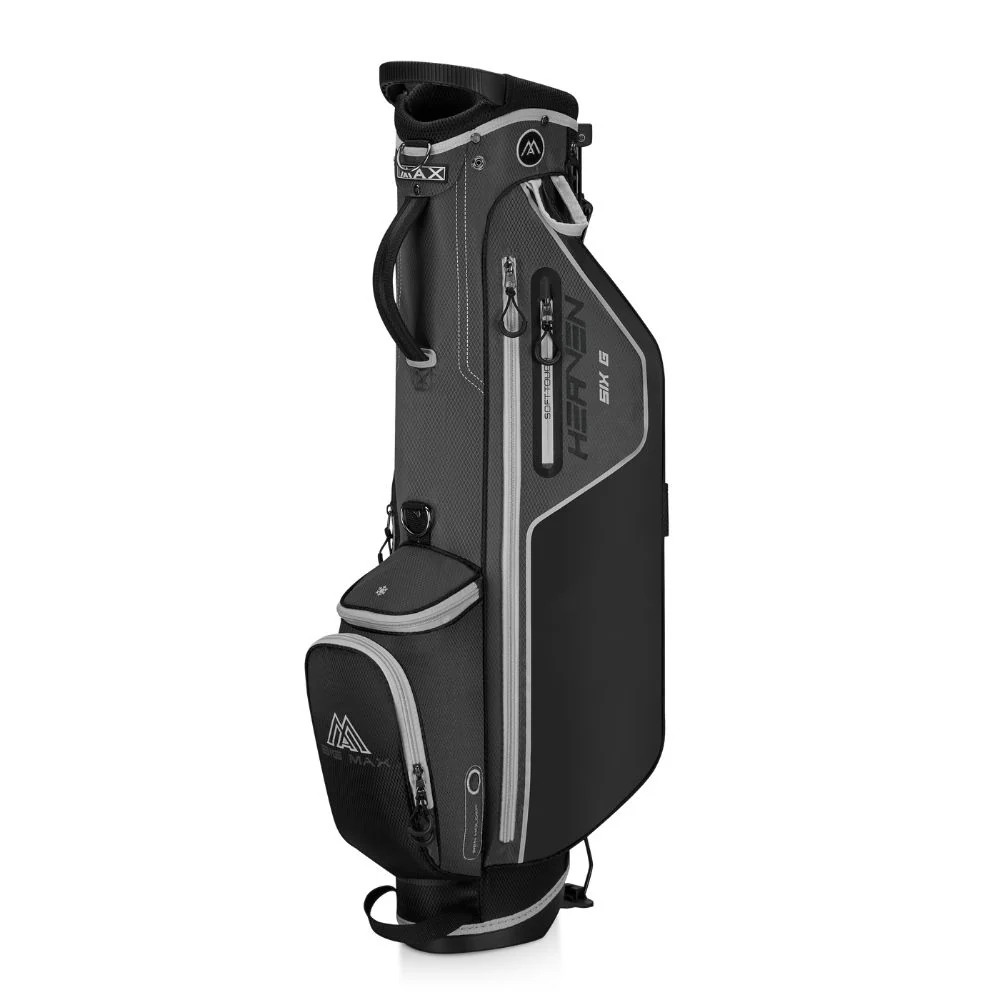 Big Max Heaven Six G Golf Stand Bag - Charcoal / Black / White - Image 4