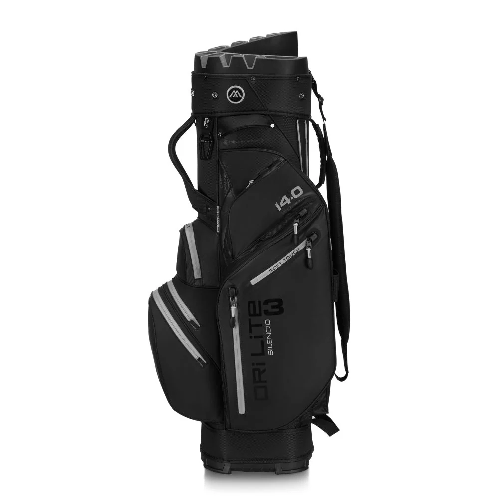 Big Max Dri Lite Silencio 3 Organiser Golf Cart Bag 2026 - Black - Image 5