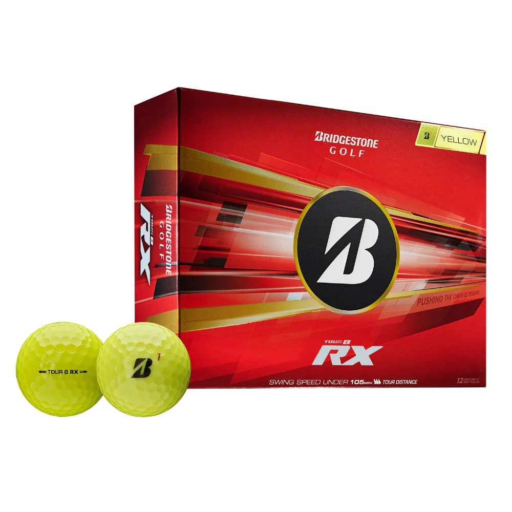 Bridgestone Tour B RX Golf Balls 2026 - Yellow - Image 2