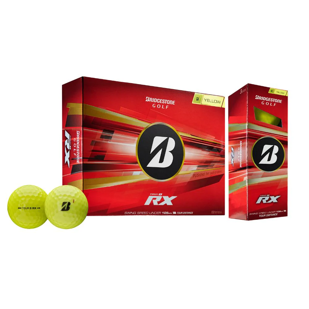 Bridgestone Tour B RX Golf Balls 2026 - Yellow - Image 3