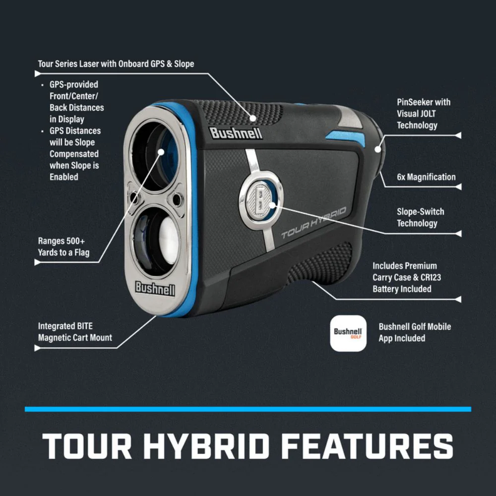 Bushnell Golf Tour Hybrid Laser Rangefinder - Image 4