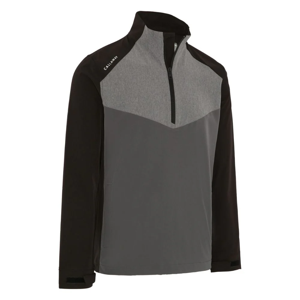 Callaway 1/2 Zip Mens Golf Wind Jacket 2025 - Caviar