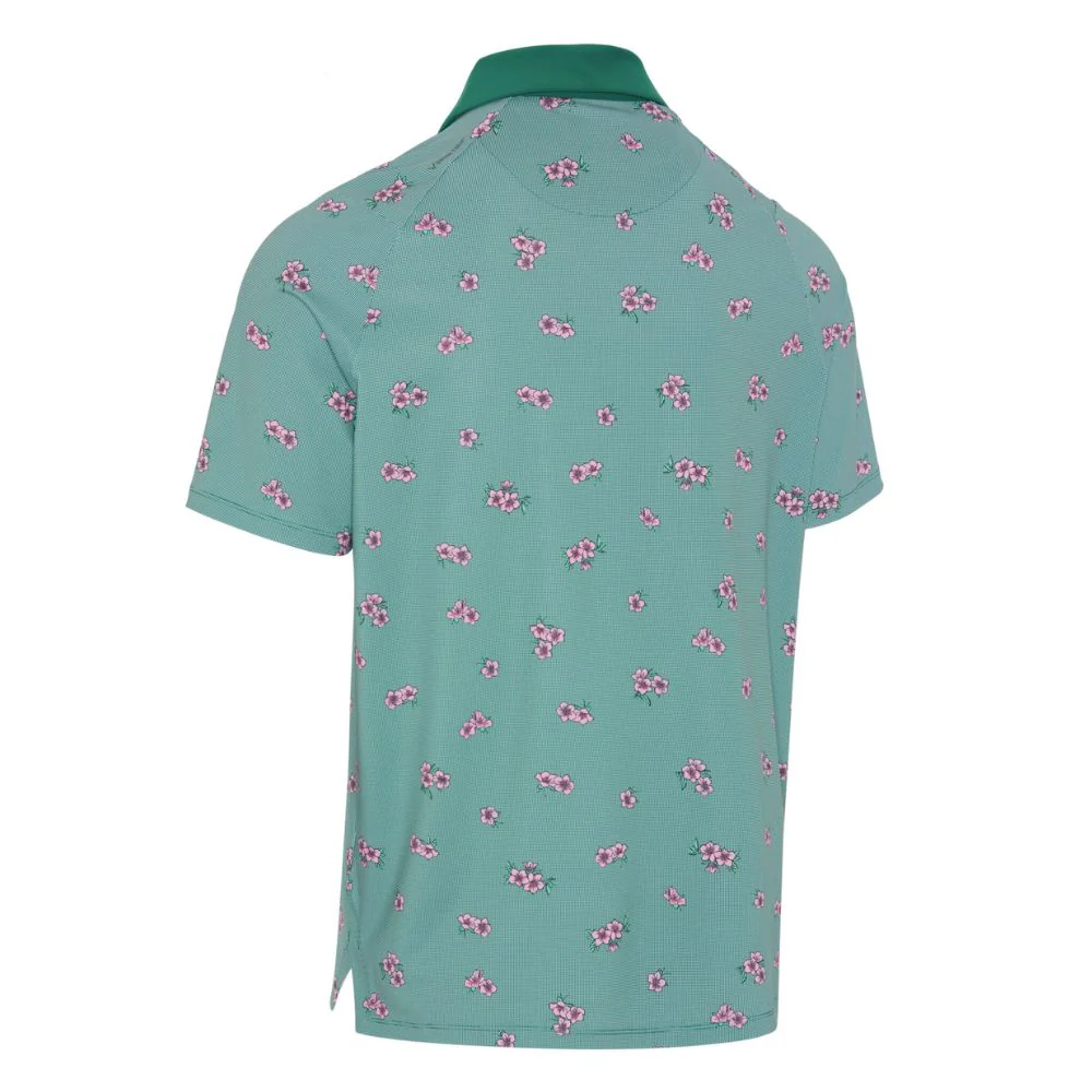 Callaway Azalea Gingham Print Golf Polo 2026 - CGKSG084-326 - Image 2