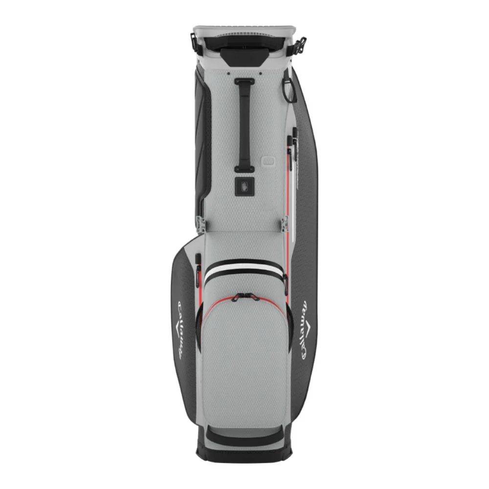 Callaway Fairway C HD Stand Golf Bag 2025 - Black / Grey / Red - Image 2