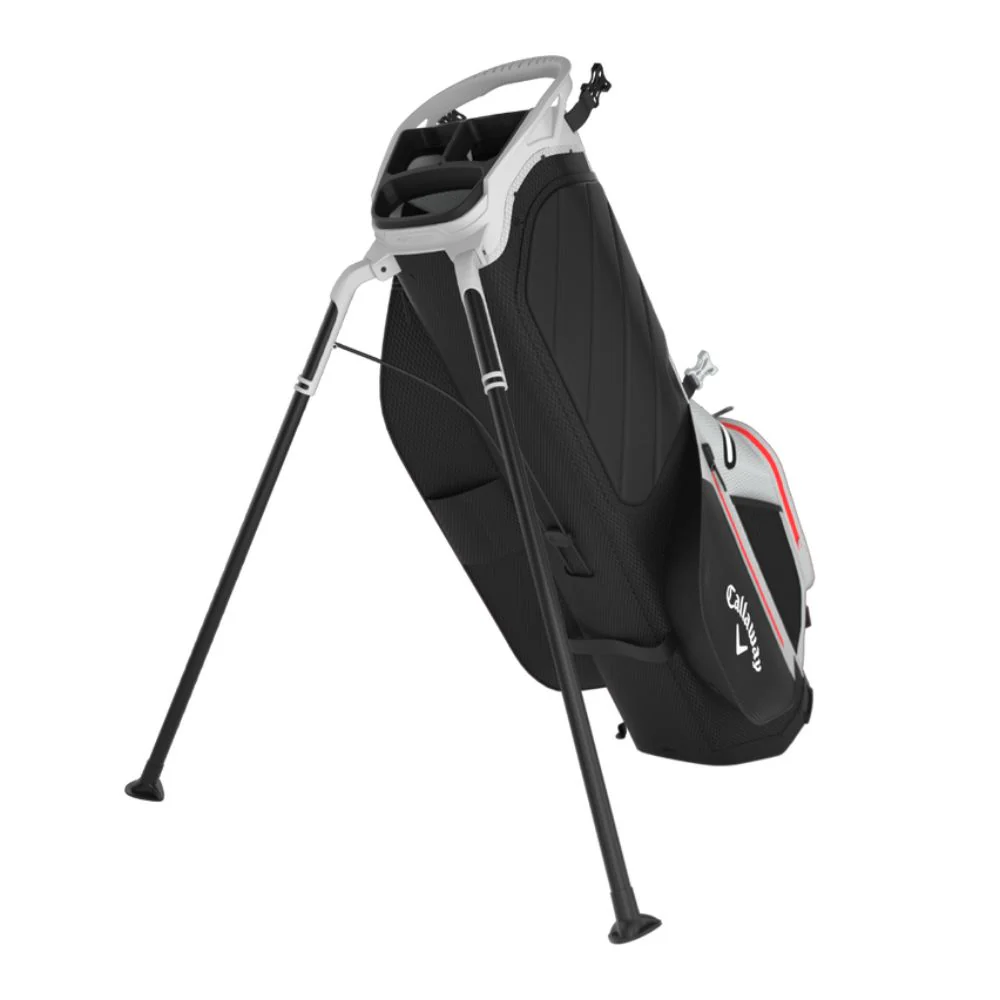 Callaway Fairway C HD Stand Golf Bag 2025 - Black / Grey / Red - Image 3