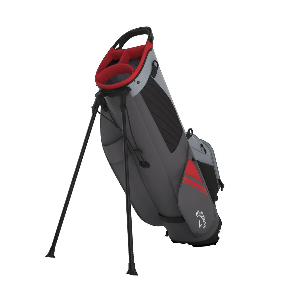 Callaway Golf Chase Stand Bag 2026 - Stl / Graphite / Red - Image 2