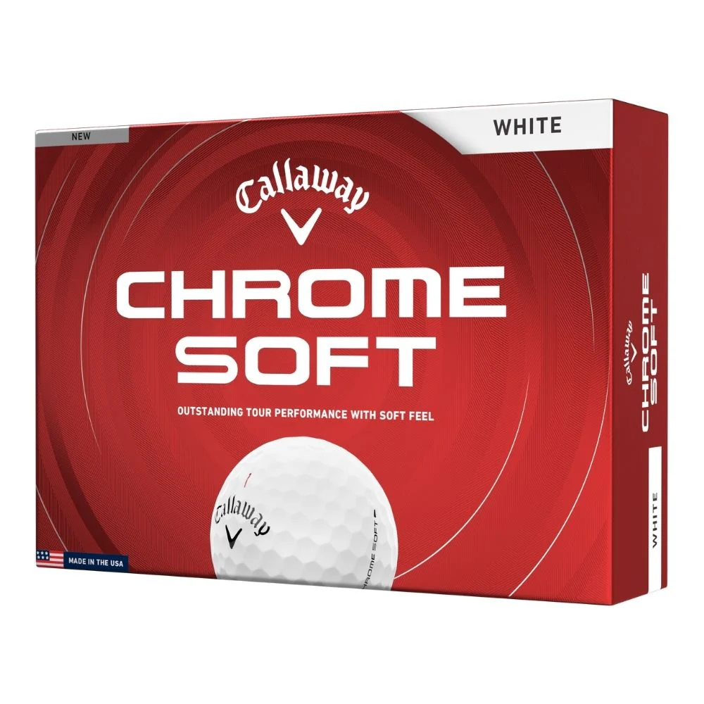 Callaway Chrome Soft Golf Balls 2026 - White