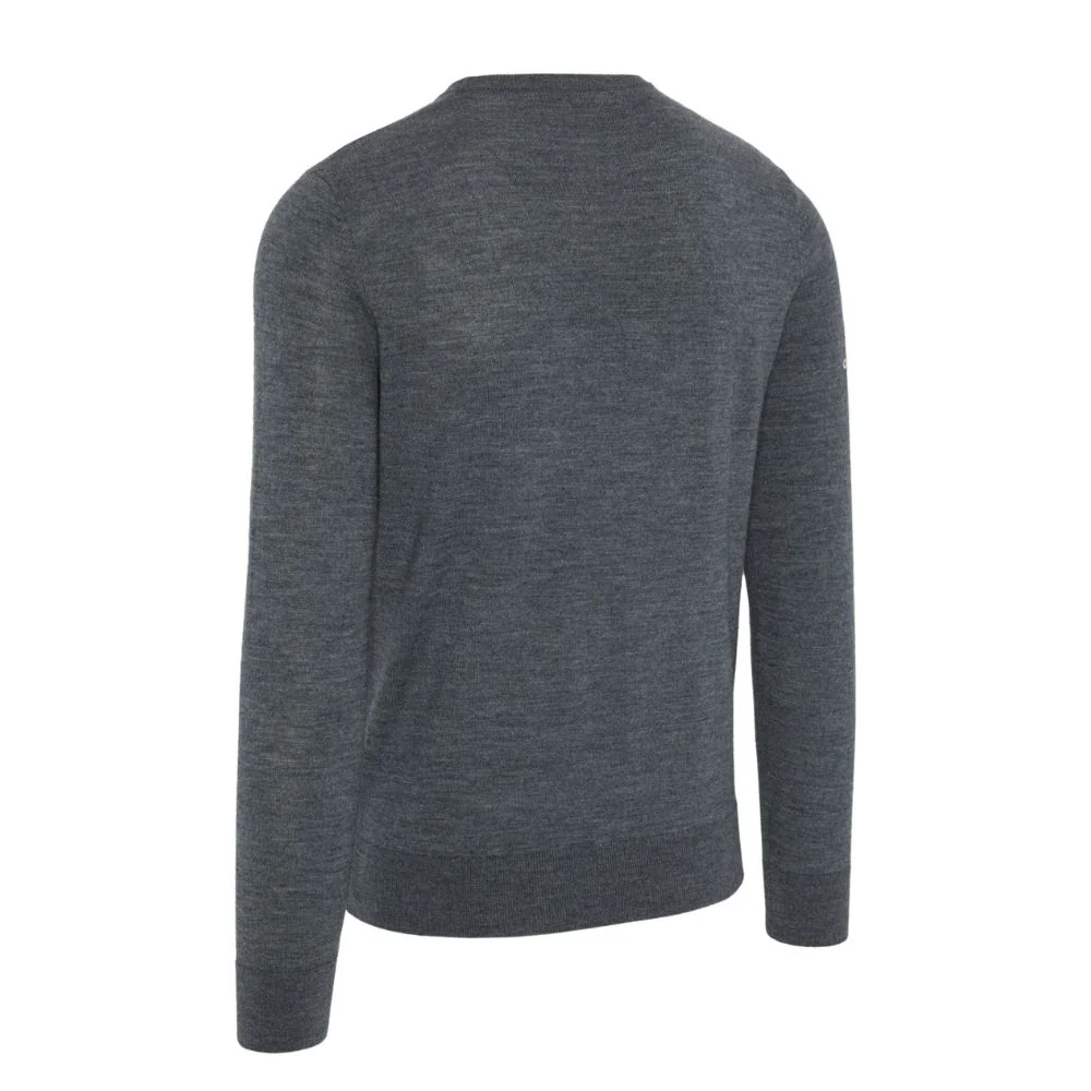 Callaway Crew Neck Merino Mix Men's Golf Sweater 2026 - CGGFF0T9-038 - Image 2