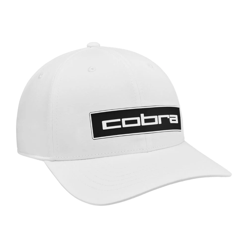 Cobra Tour Tech Golf Cap - White / Black