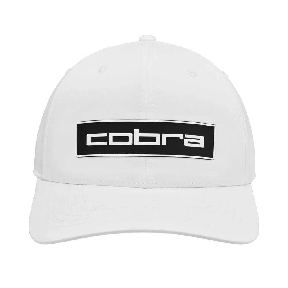 Cobra Tour Tech Golf Cap - White / Black - Image 3