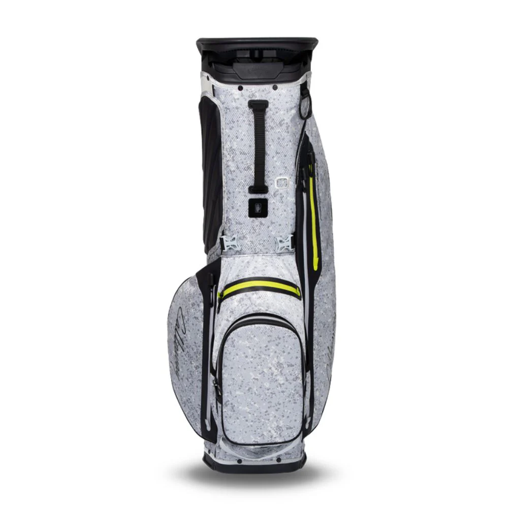 Callaway Fairway + HD Stand Golf Bag 2025 - Grey Splatter / Flo Yellow - Image 4