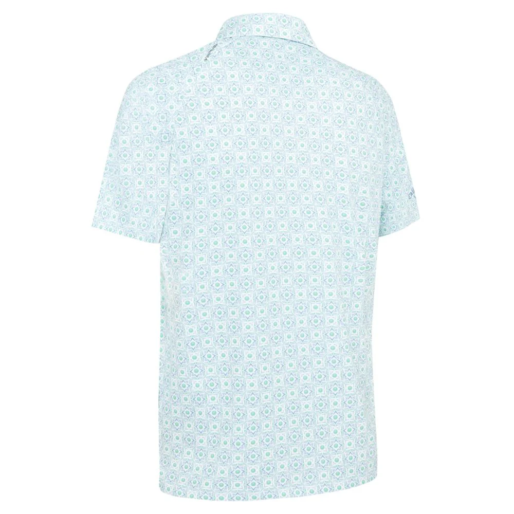 Callaway Foulard Mens Golf Polo Shirt 2025 - Neptune Green - Image 2