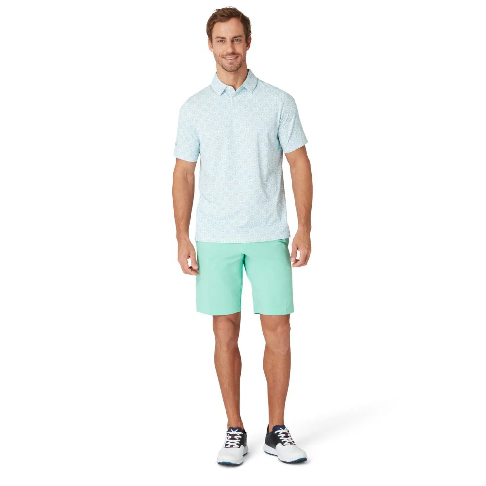 Callaway Foulard Mens Golf Polo Shirt 2025 - Neptune Green - Image 3