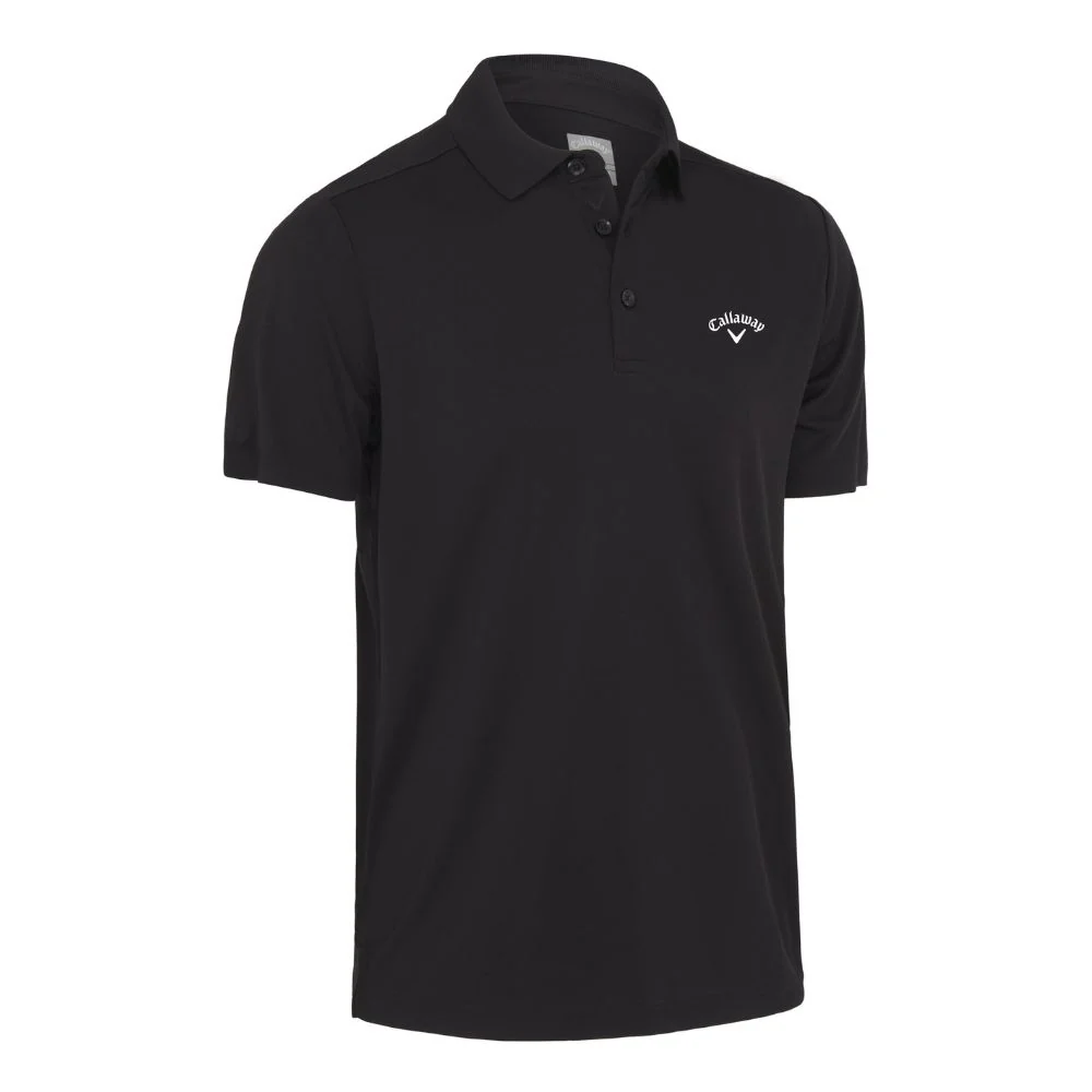 Callaway Tournament Golf Polo Shirt - Caviar - Image 3