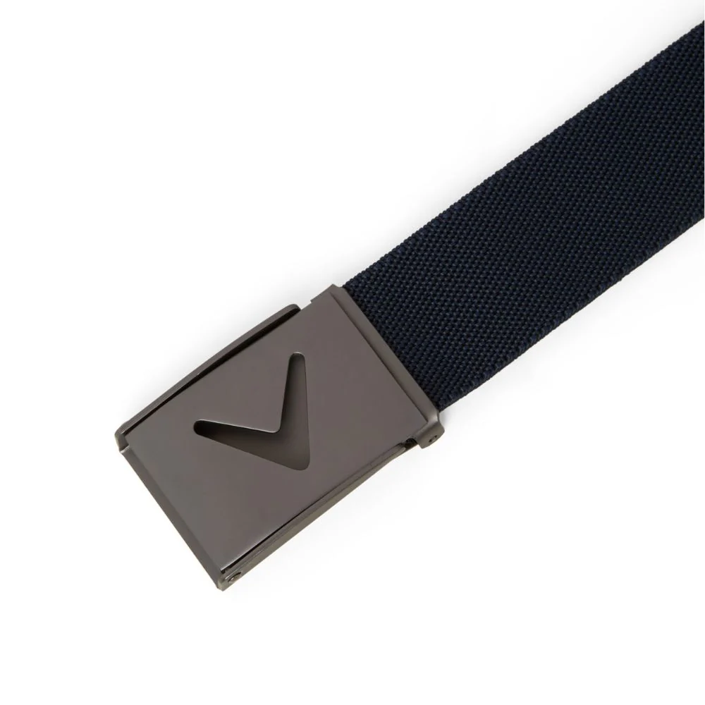 Callaway Golf V-Logo Mens Web Belt CGASE0R3 - Peacoat - Image 2