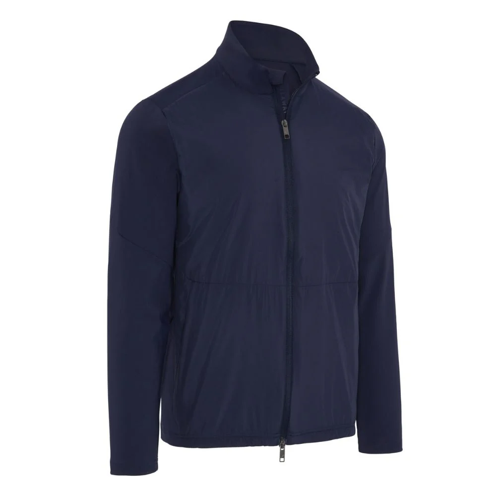 Callaway Mixed Media Full Zip Mens Golf Jacket 2025 - Peacoat