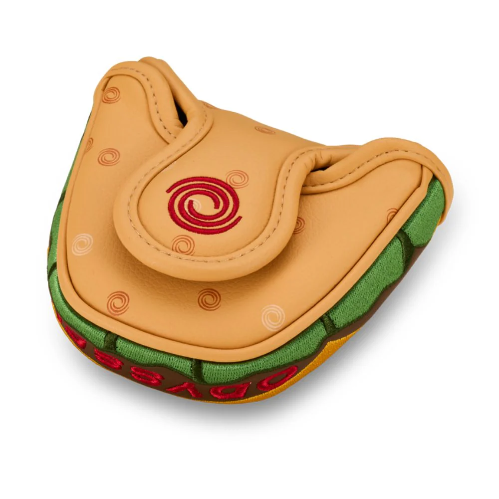 Odyssey Golf Burger Mallet Putter Headcover - Brown - Image 2
