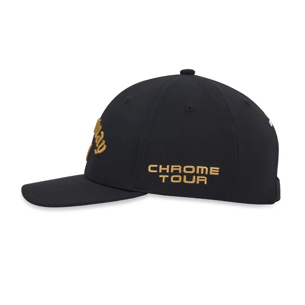 Callaway Performance Pro Golf Cap 2026 - Black / Gold - Image 5