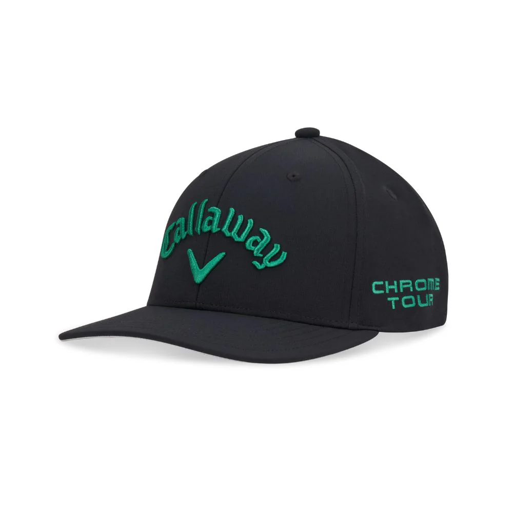 Callaway Performance Pro Golf Cap 2026 - Black / Green