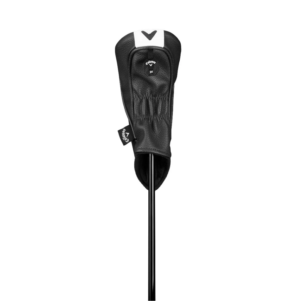 Callaway Golf Premium Hybrid Headcover 2026 - Black / White - Image 2