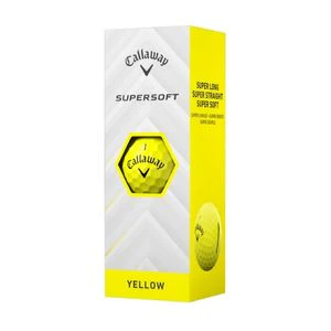 Callaway Supersoft Golf Balls - Yellow - Image 3