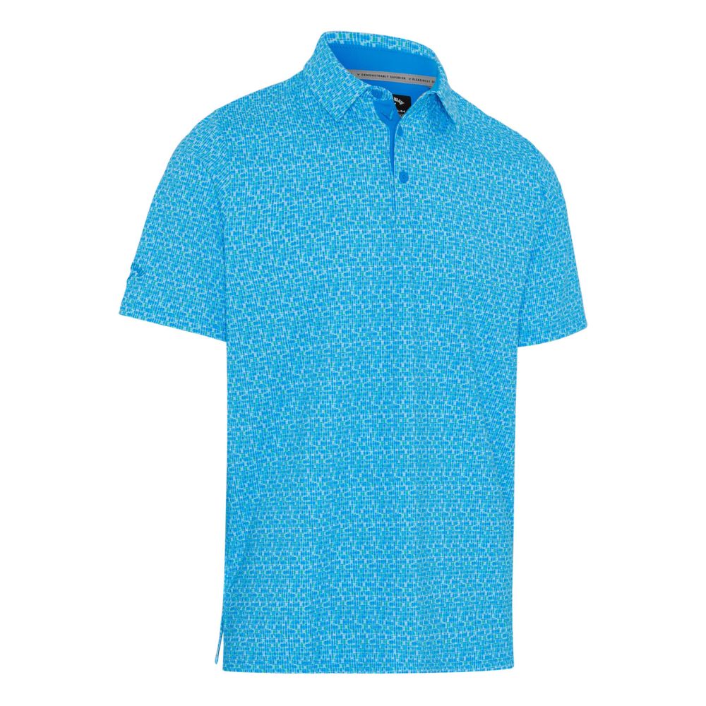 Callaway Tile Gingham Print Golf Polo 2026 - CGKSG064-431