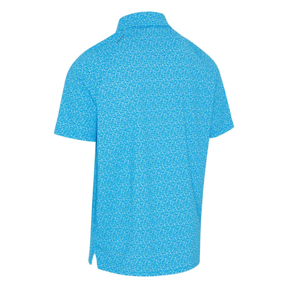 Callaway Tile Gingham Print Golf Polo 2026 - CGKSG064-431 - Image 2