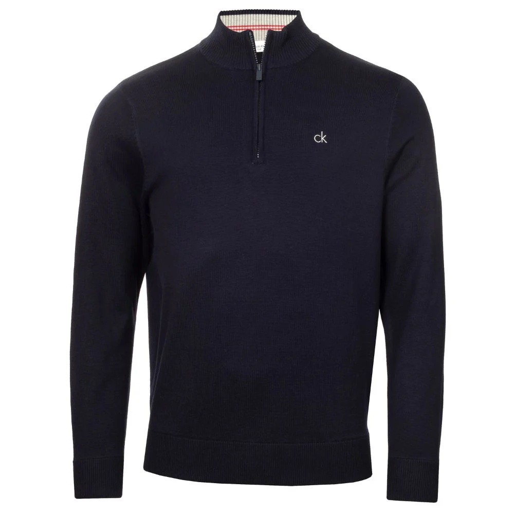 Calvin Klein Avenue 1/2 Zip Golf Top 2026 - C10270 - Navy