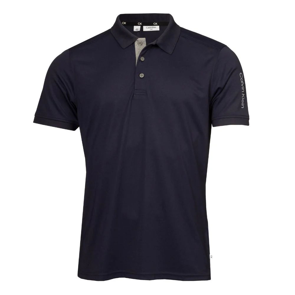 Calvin Klein Club Golf Polo Shirt - C9951 - Navy Blue