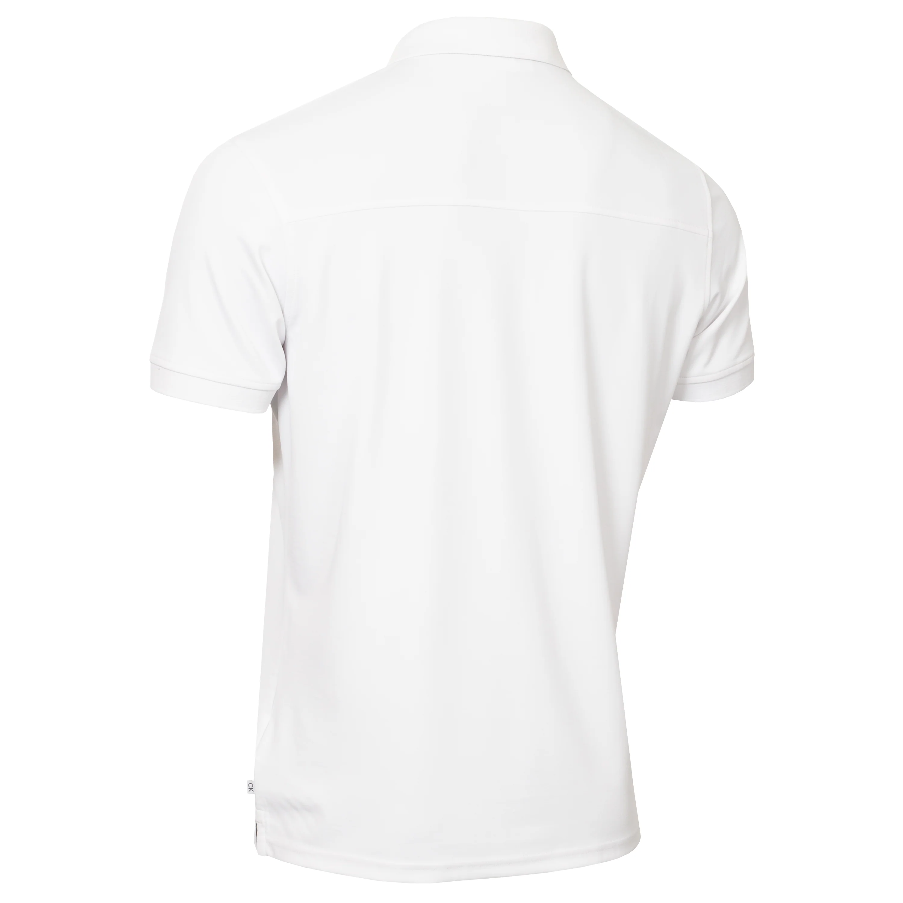 Calvin Klein Club Golf Polo Shirt - C9951 - Brilliant White - Image 2