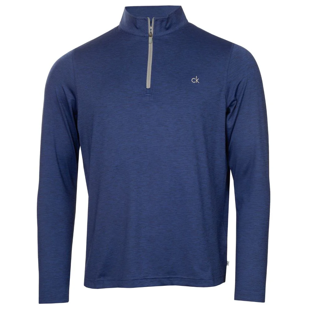 Calvin Klein Cruise 1/4 Zip Golf Top 2026 - C10269 - Dark French Navy