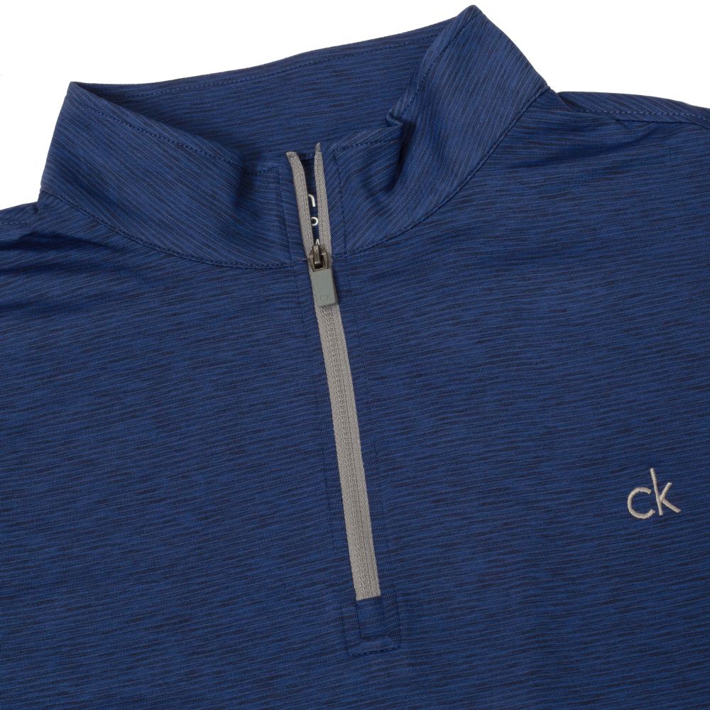 Calvin Klein Cruise 1/4 Zip Golf Top 2026 - C10269 - Dark French Navy - Image 3