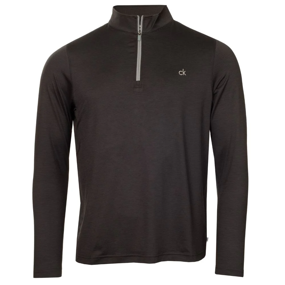 Calvin Klein Cruise 1/4 Zip Golf Top 2026 - C10269 - Midnight Black