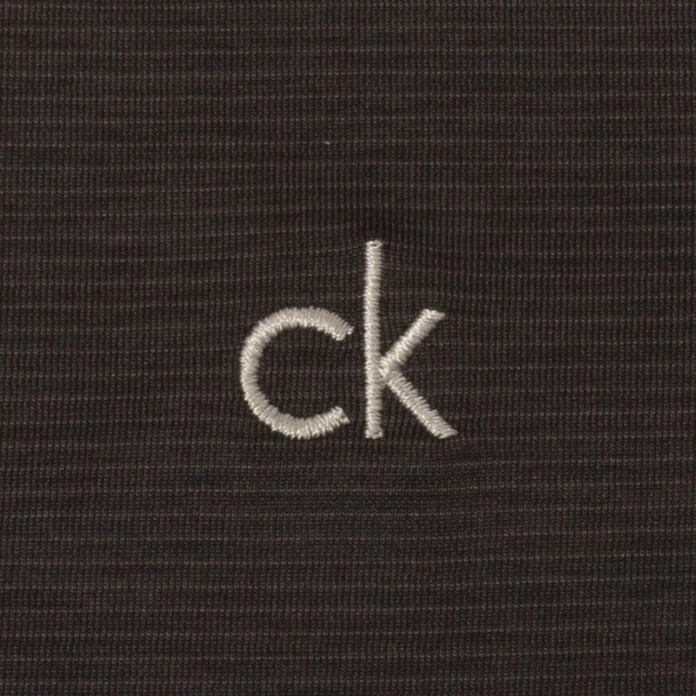 Calvin Klein Cruise 1/4 Zip Golf Top 2026 - C10269 - Midnight Black - Image 4