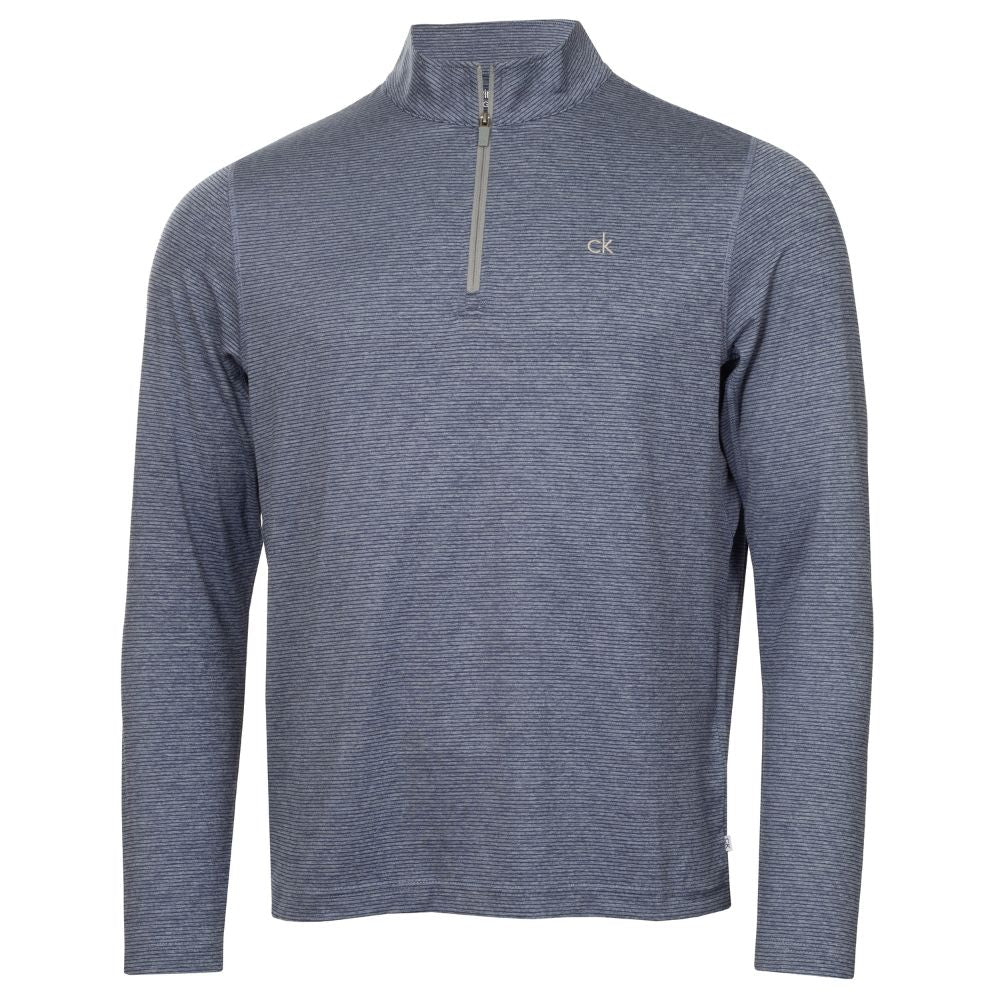 Calvin Klein Cruise 1/4 Zip Golf Top 2026 - C10269 - Navy Marl