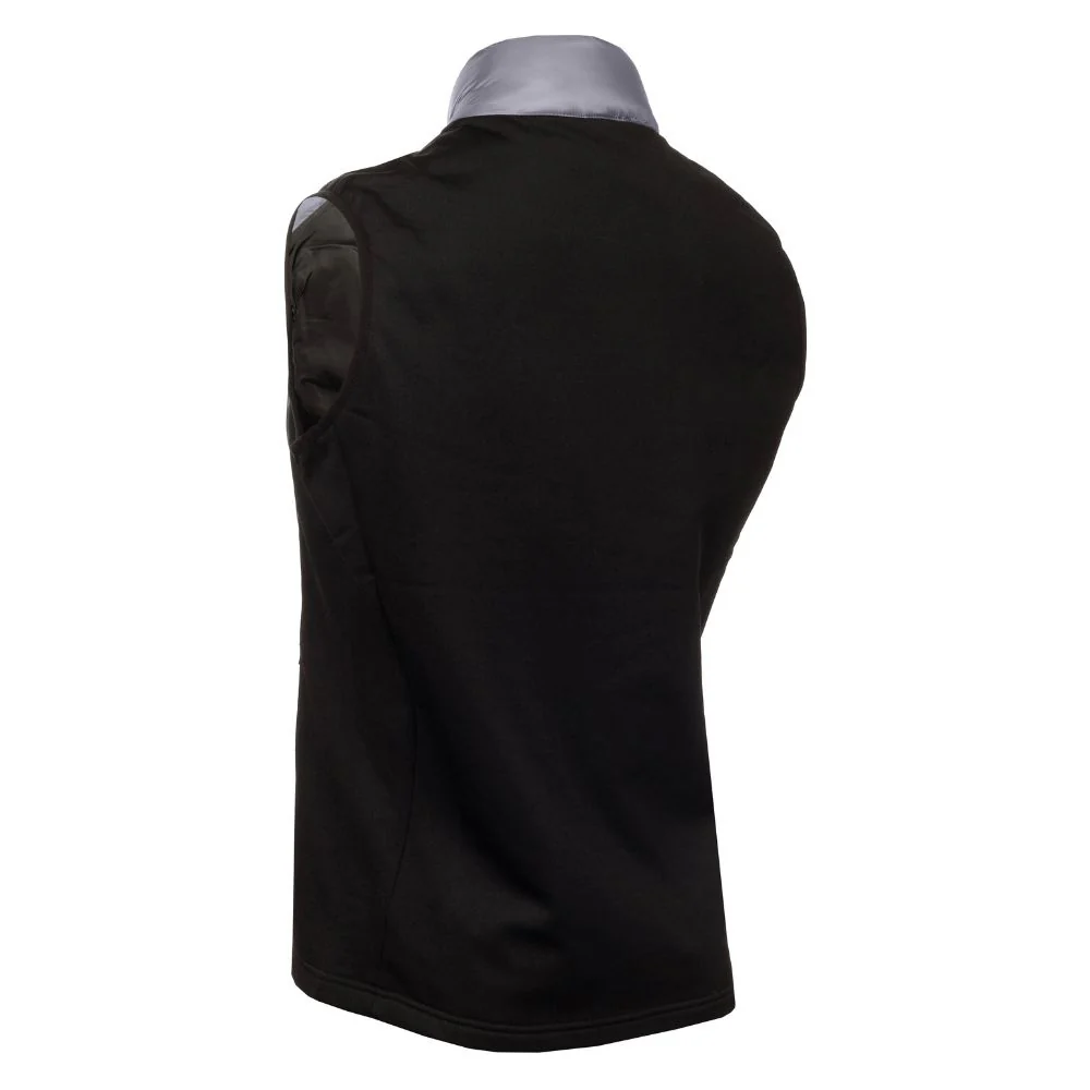 Calvin Klein Frontera Hybrid Golf Gilet 2025 - Black / Silver - Image 3