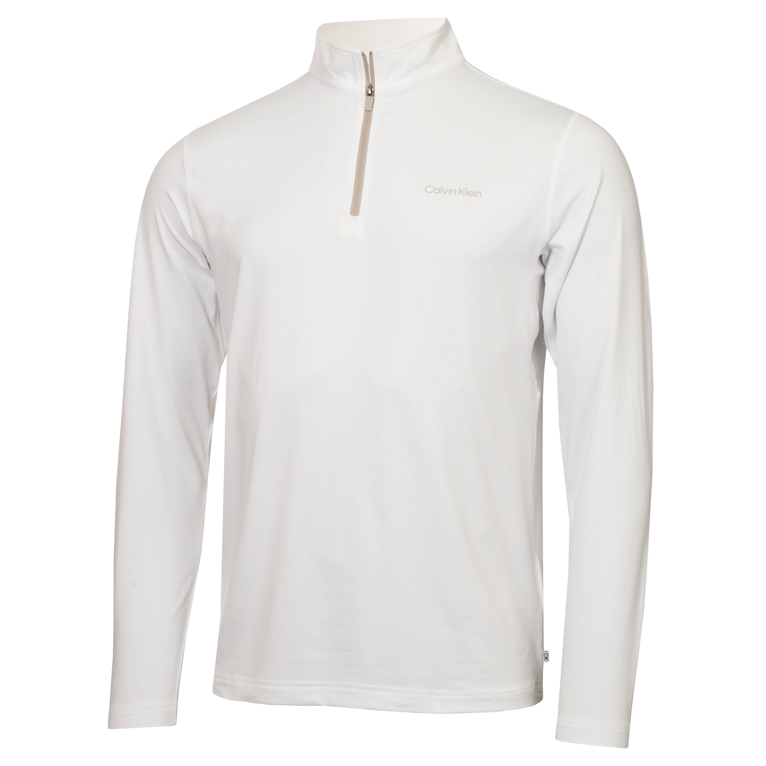 Calvin Klein Newport 1/2 Zip Pullover Golf Top C9924 - White