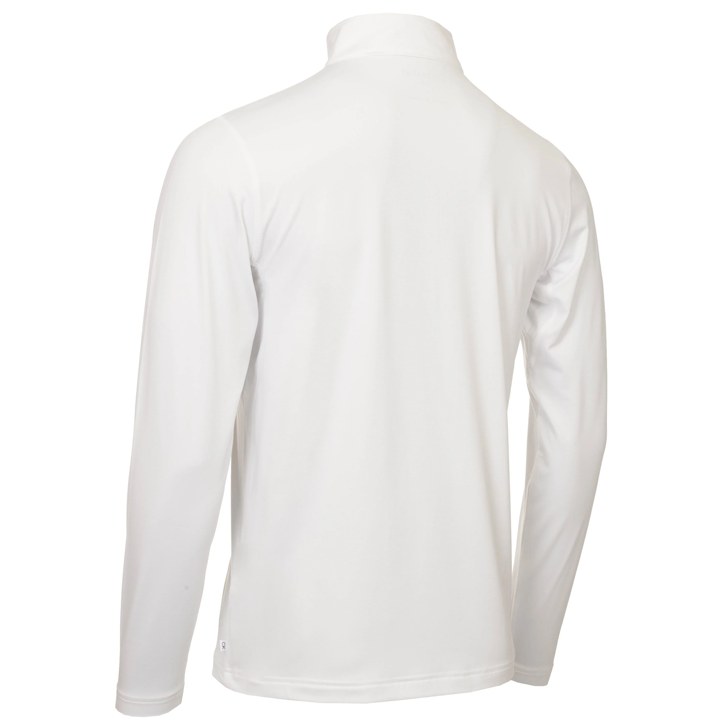 Calvin Klein Newport 1/2 Zip Pullover Golf Top C9924 - White - Image 2