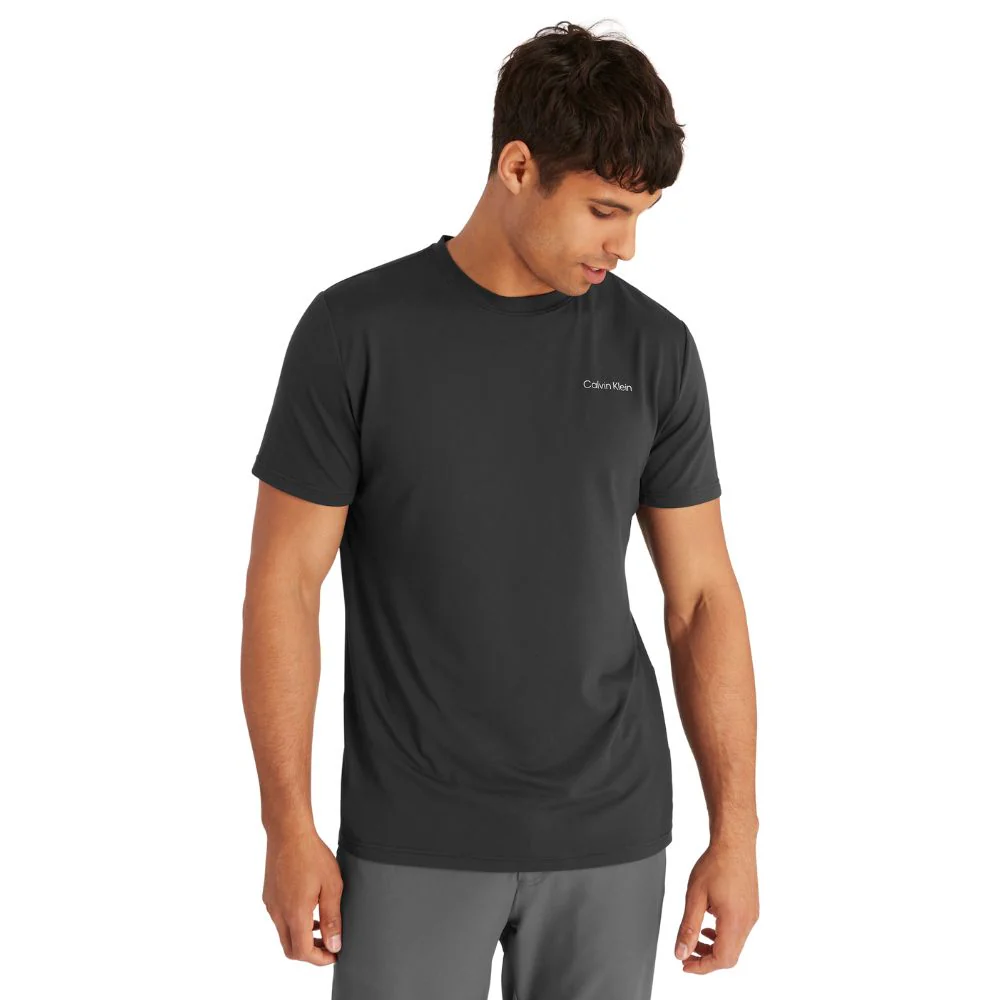 Calvin Klein Golf Newport T Shirt C9923 - Black - Image 2