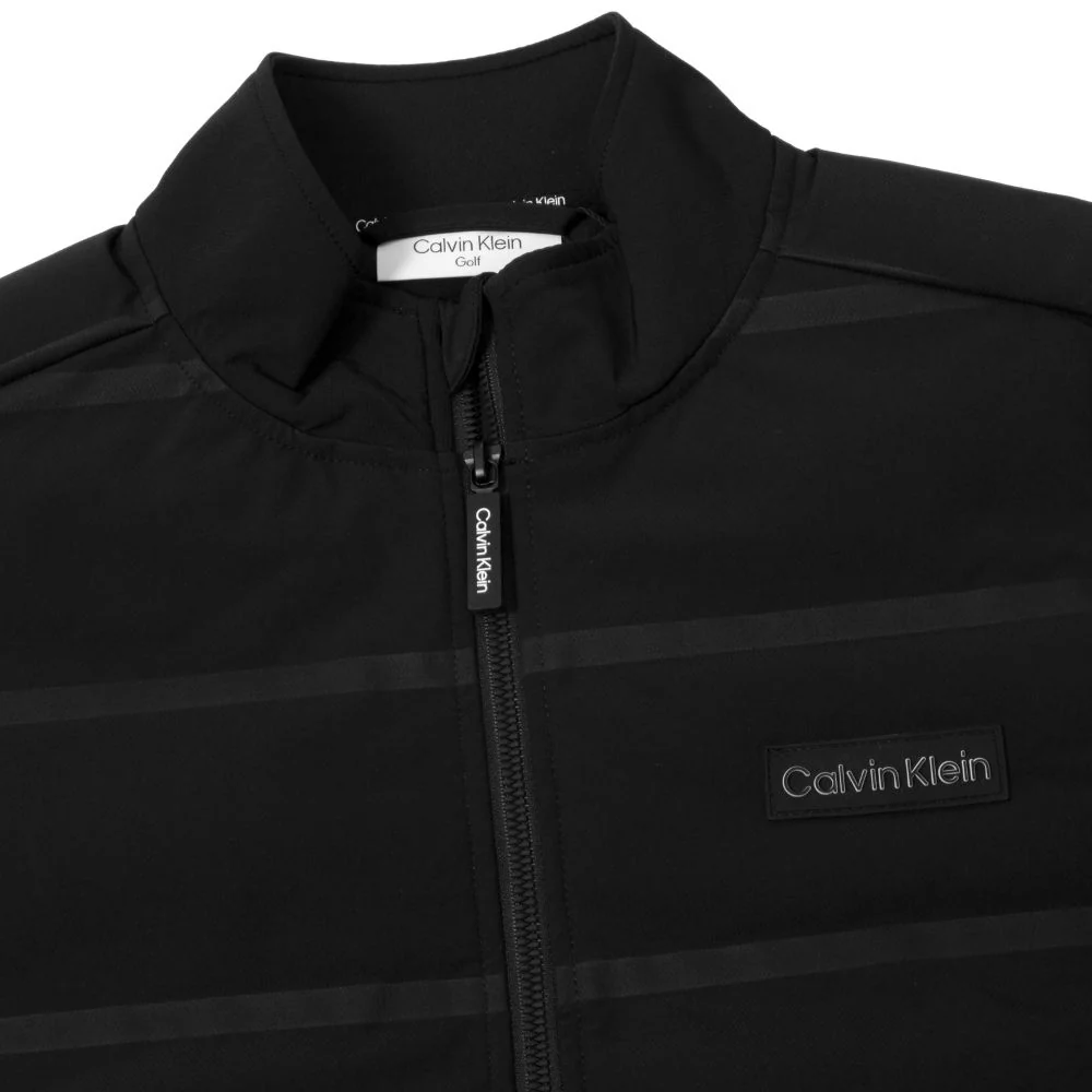 Calvin Klein Houston Hybrid Full Zip Golf Gilet - Black - Image 2