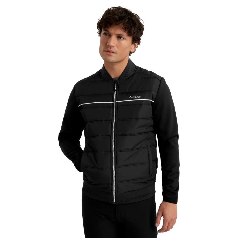 Calvin Klein Lincoln Golf Bomber Jacket - Black - Image 2