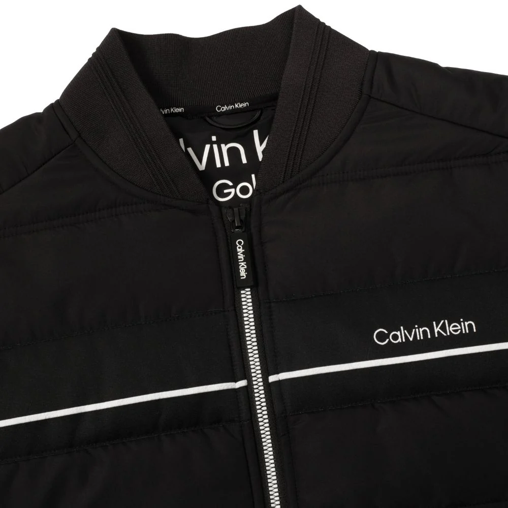 Calvin Klein Lincoln Golf Bomber Jacket - Black - Image 4