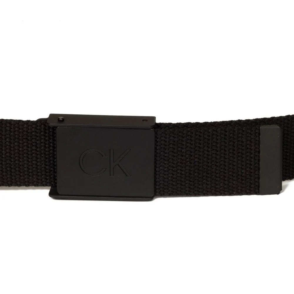 Calvin Klein Monogram Golf Belt C9831 - Black - Image 2