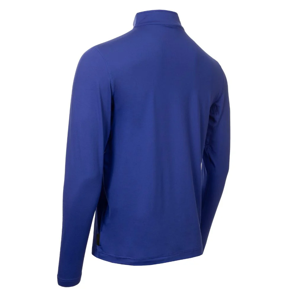 Calvin Klein Newport 1/2 Zip Pullover Golf Top 2025 - French Blue - Image 3