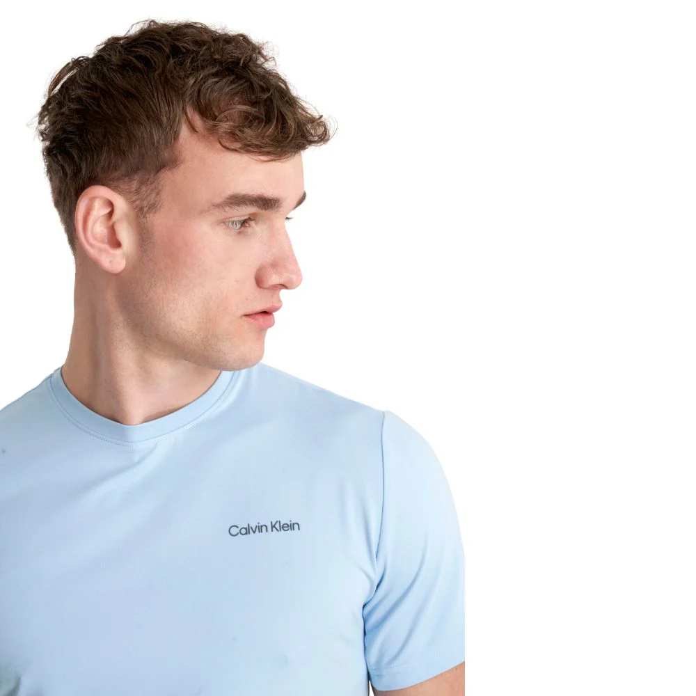 Calvin Klein Newport Golf T Shirt 2025 - Blue - Image 2