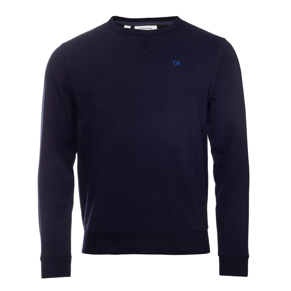 Calvin Klein Ohio Mens Golf Sweater 2025 C9693 - Navy