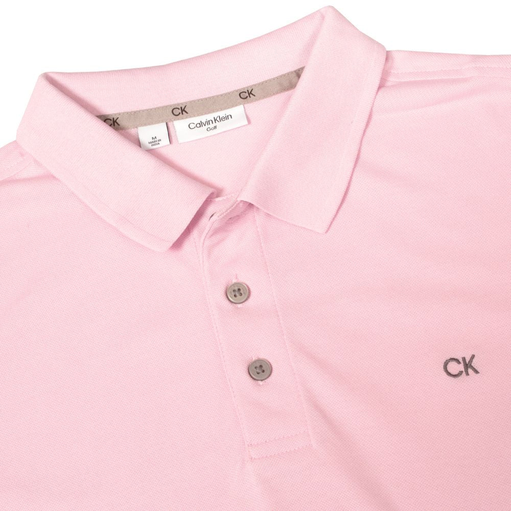 Calvin Klein Planet Polo Golf Polo 2026 - C9579 - Baby Pink - Image 3