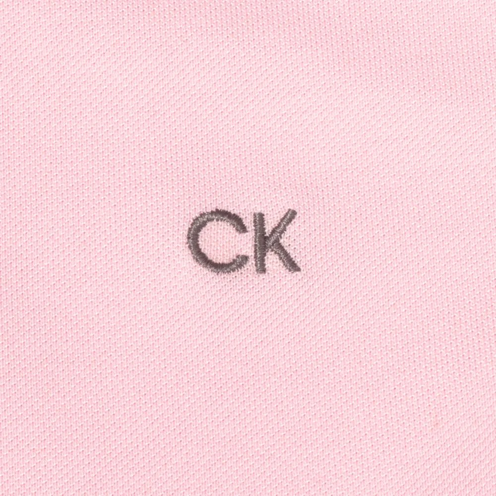 Calvin Klein Planet Polo Golf Polo 2026 - C9579 - Baby Pink - Image 4