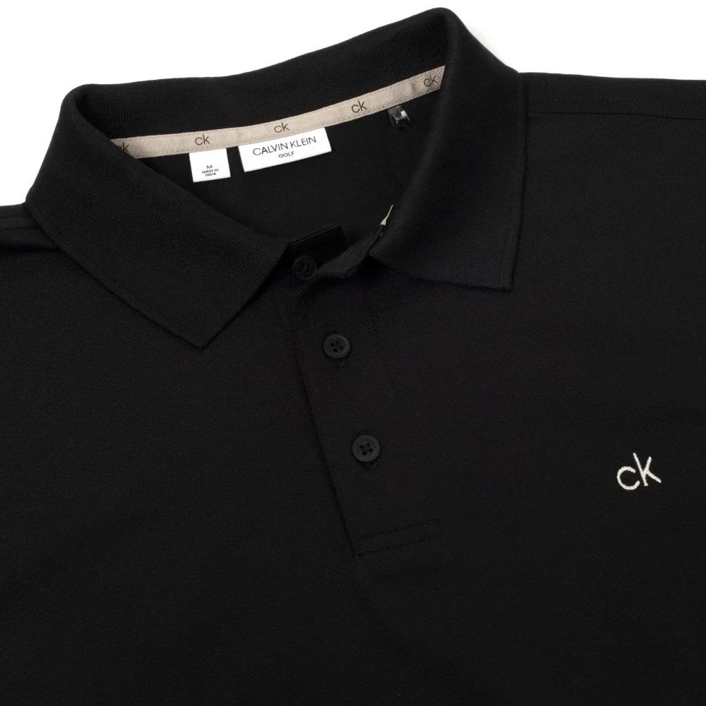 Calvin Klein Planet Polo Golf Polo 2026 - C9579 - Black - Image 3