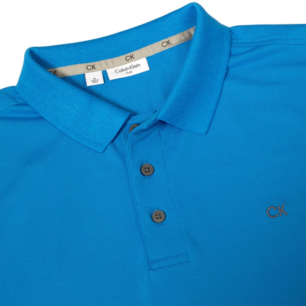 Calvin Klein Planet Polo Golf Polo 2026 - C9579 - Blue - Image 3